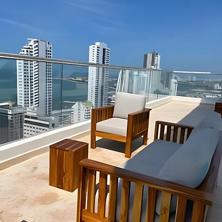 Apartamento Precioso Duplex 2hab+ A/c + Rooftop En Bocagrande Cartagena